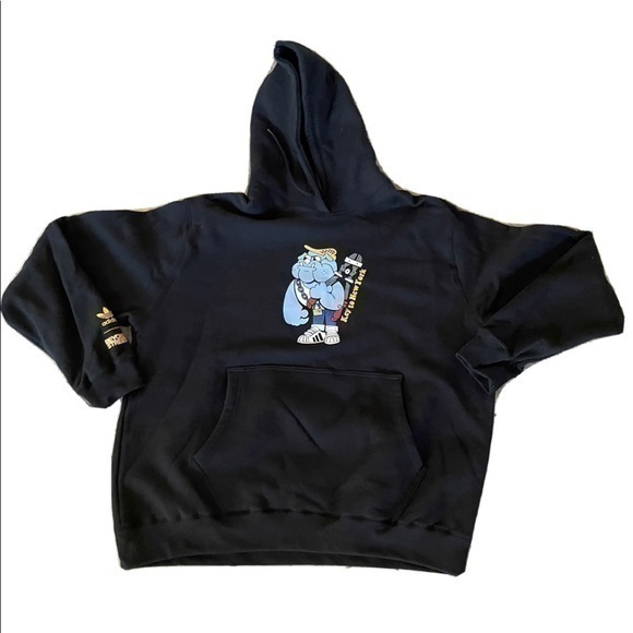 New men Adidas Key To new york Black Hoodie Size